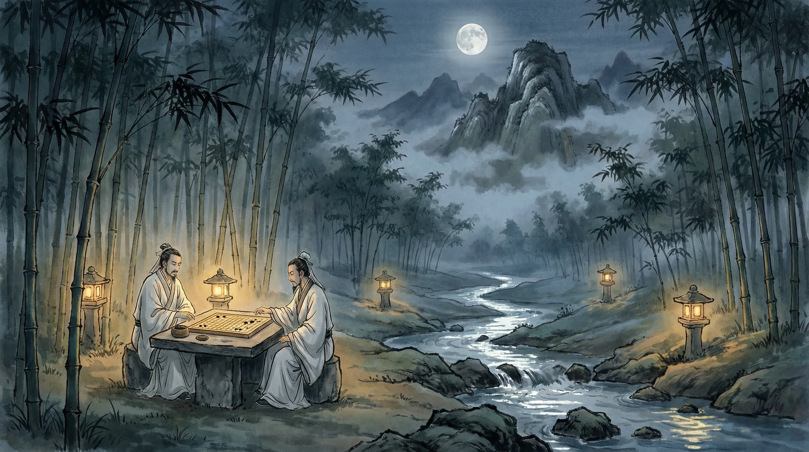 清风对弈 pgmajiang 月赛现场